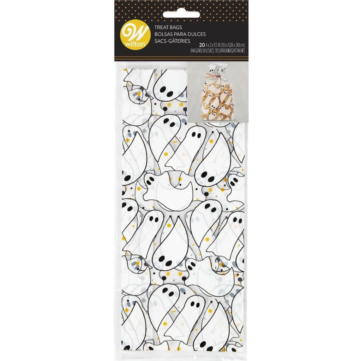 Hot Wilton Traktatiezakjes Halloween Spookje 20st