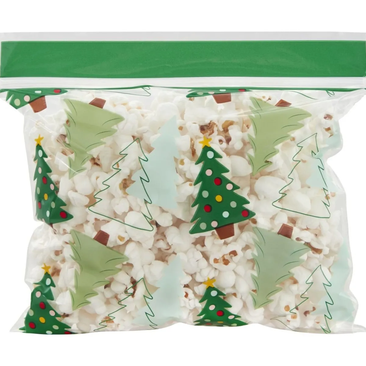 Outlet Wilton Traktatiezakjes Hersluitbaar Kerstbomen 20st