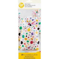 New Wilton Traktatiezakjes Stippen & Driehoekjes 20st