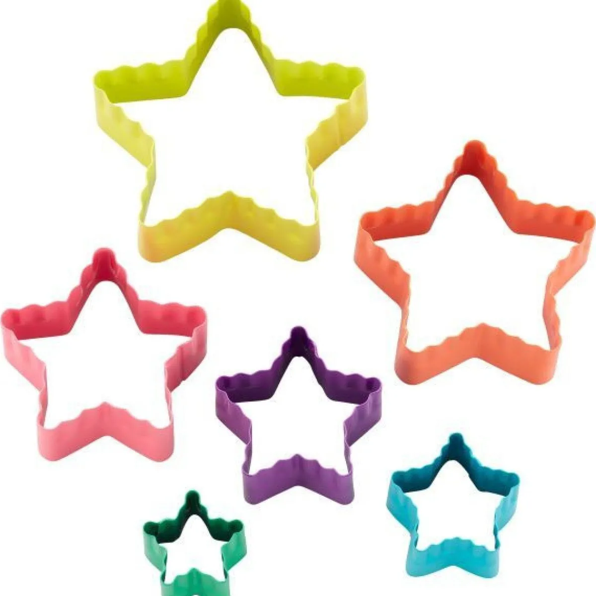 Clearance Wilton Uitstekers Ster Dubbelzijdig Set/6