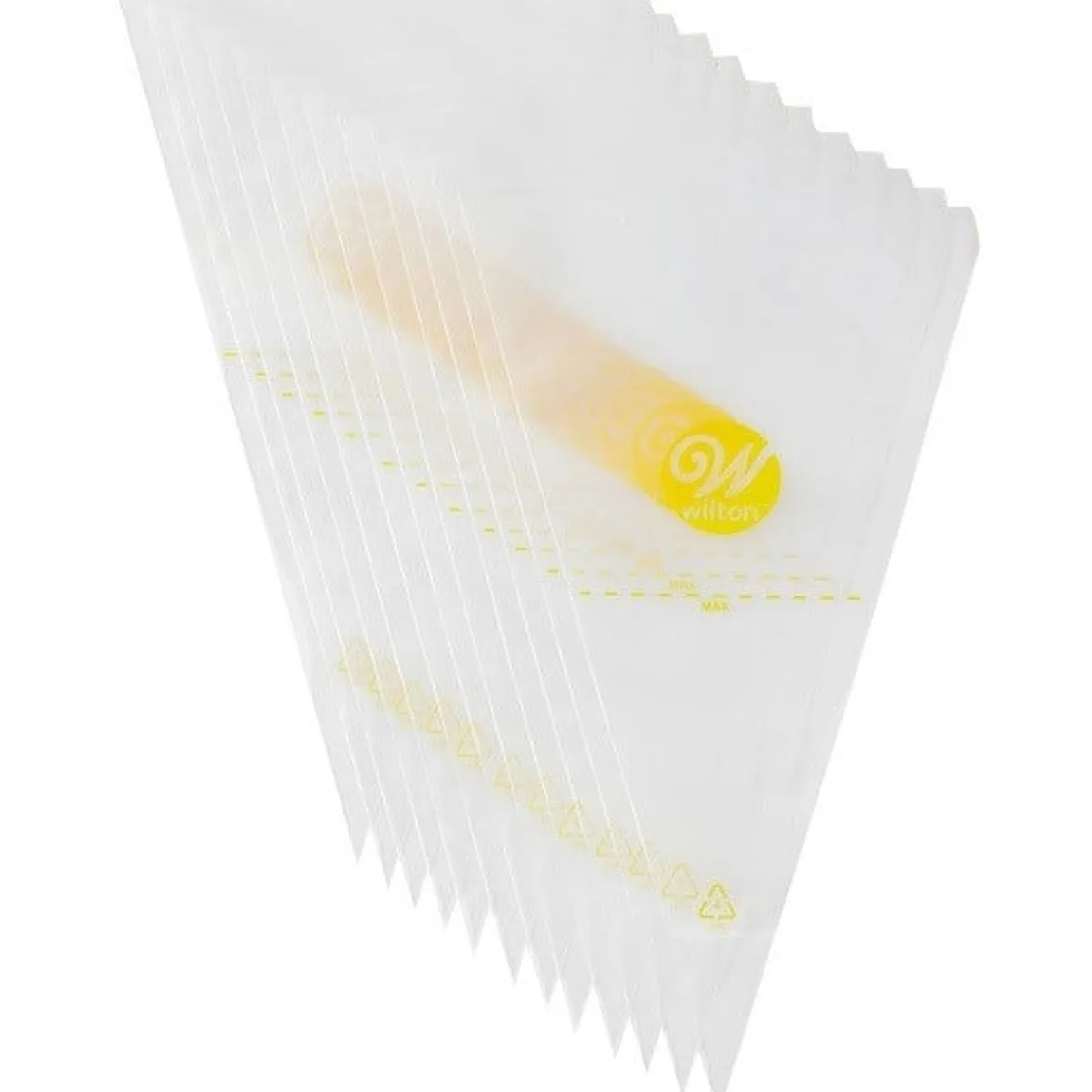 Wilton Wegwerp Spuitzakken 30cm 12 stuks