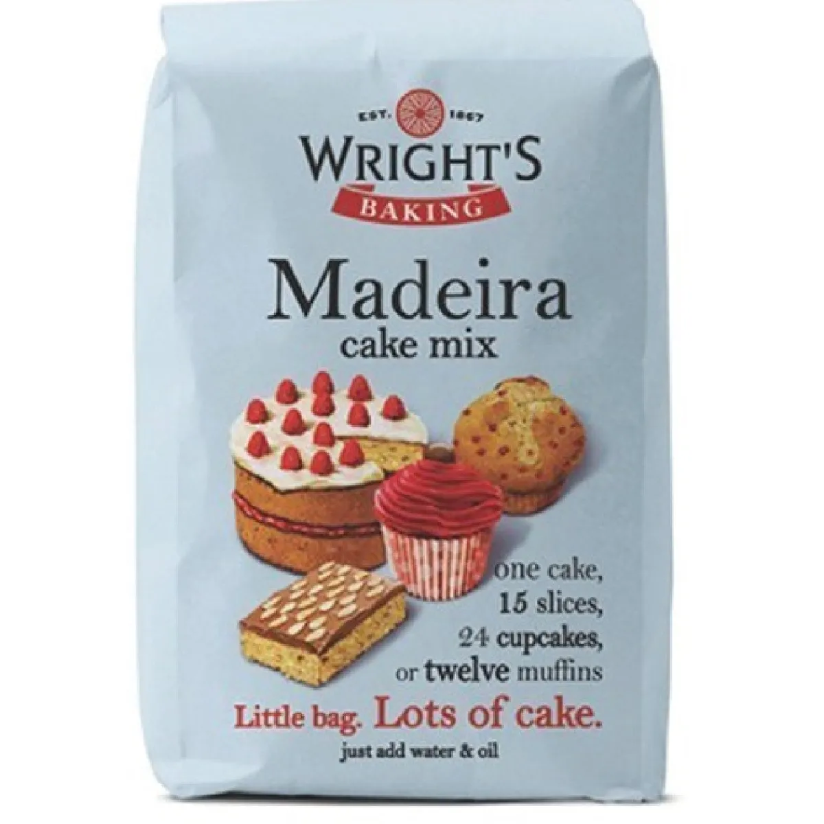 Sale Wright´s Wright's Madeira Cakemix 500g**